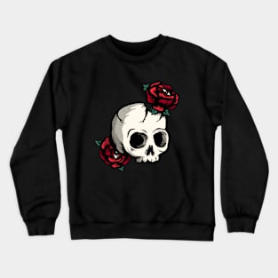 Skull n´ Roses Crewneck Sweatshirt